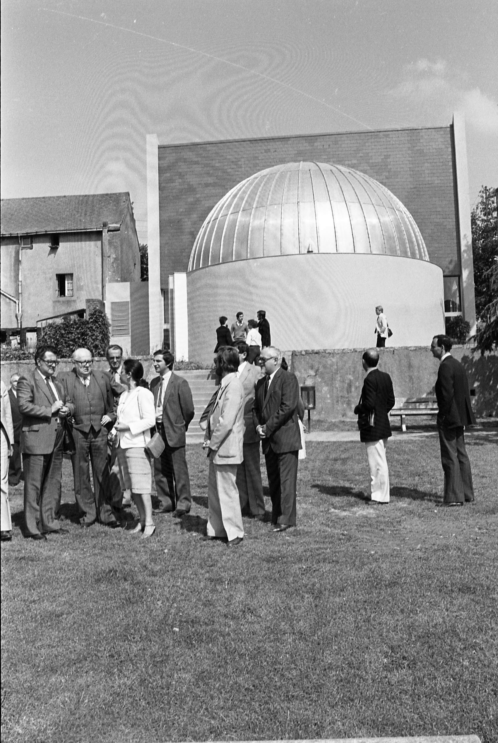 Inauguration du Planétarium de Nantes, 18 juin 1981